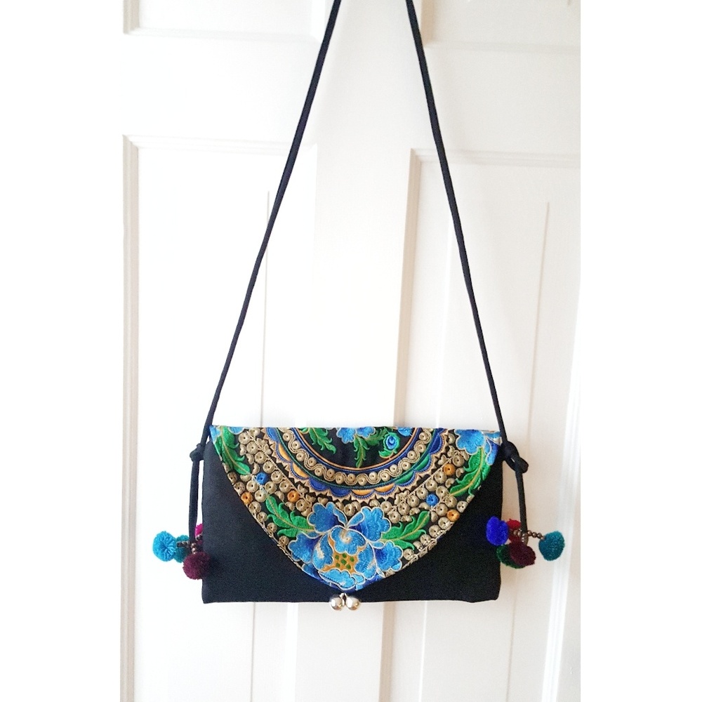 Boho Embroidery Cross-body Bag